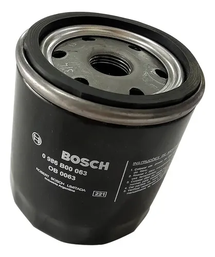 FILTRO DE ACEITE BOSCH 0986.B00.063