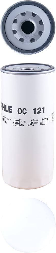 FILTRO DE ACEITE MAHLE OC121